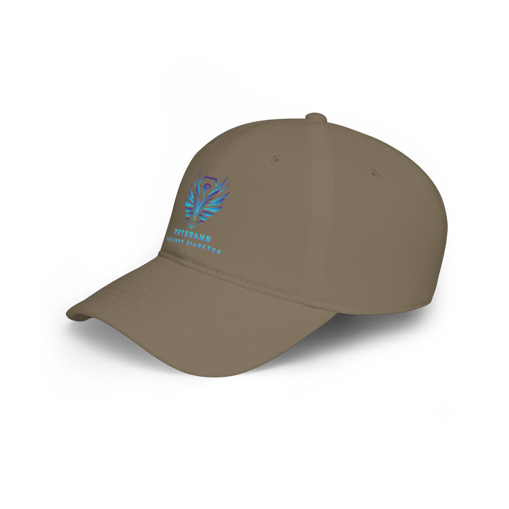 Veterans Against Diabetes Low Profile Baseball Cap – Blue Phoenix Logo