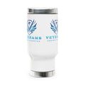 Veterans Against Diabetes 14oz Stainless Steel Travel Mug with Handle