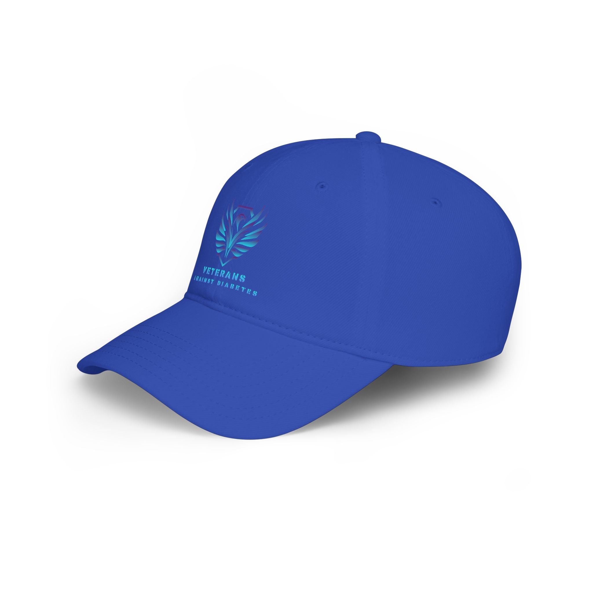 Veterans Against Diabetes Low Profile Baseball Cap – Blue Phoenix Logo