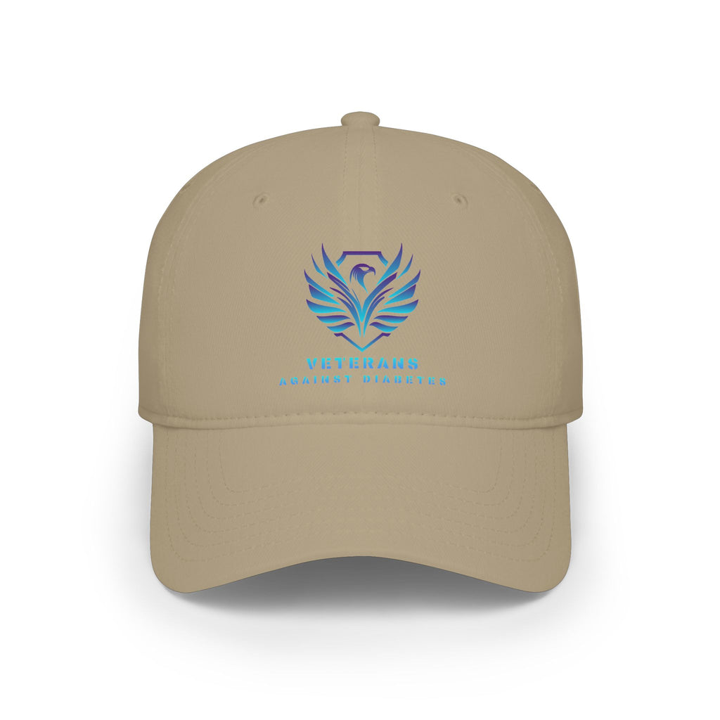 Veterans Against Diabetes Low Profile Baseball Cap – Blue Phoenix Logo