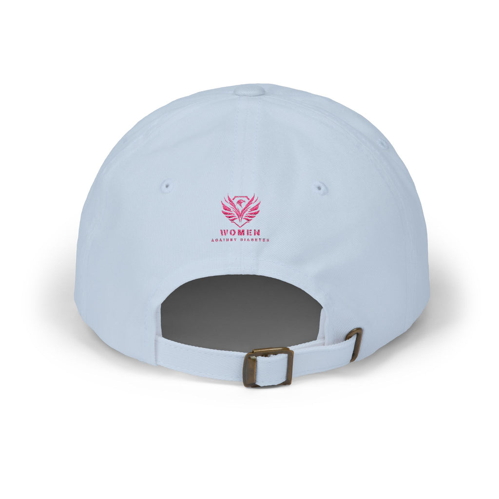 Women Against Diabetes Dad Cap — Pink Phoenix Embroidered Baseball Hat