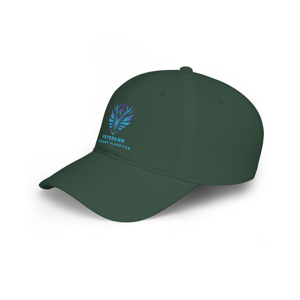 Veterans Against Diabetes Low Profile Baseball Cap – Blue Phoenix Logo