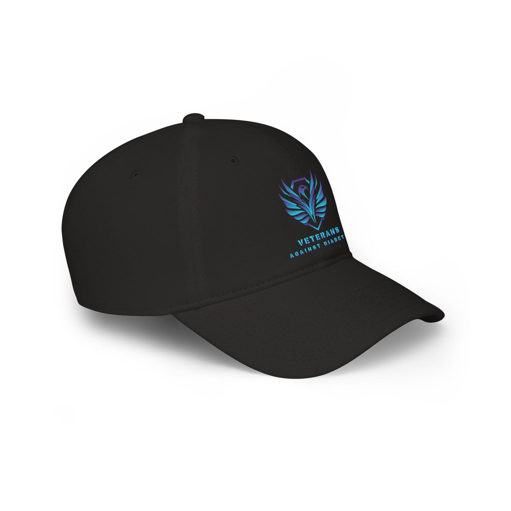 Veterans Against Diabetes Low Profile Baseball Cap – Blue Phoenix Logo