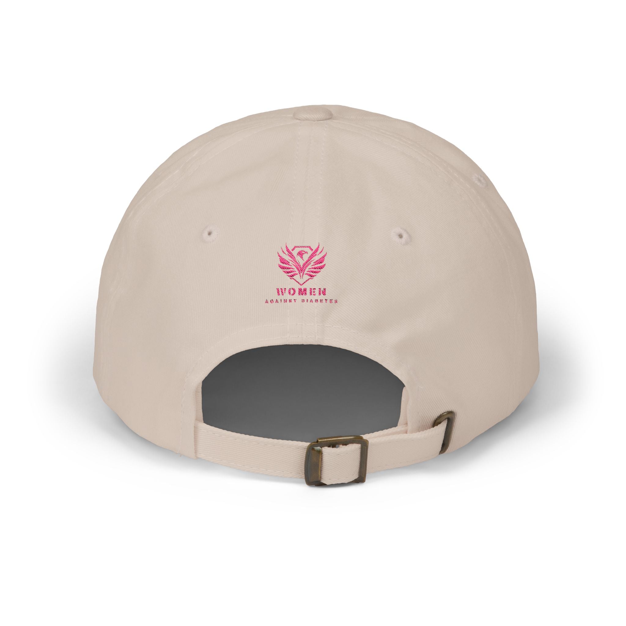 Women Against Diabetes Dad Cap — Pink Phoenix Embroidered Baseball Hat