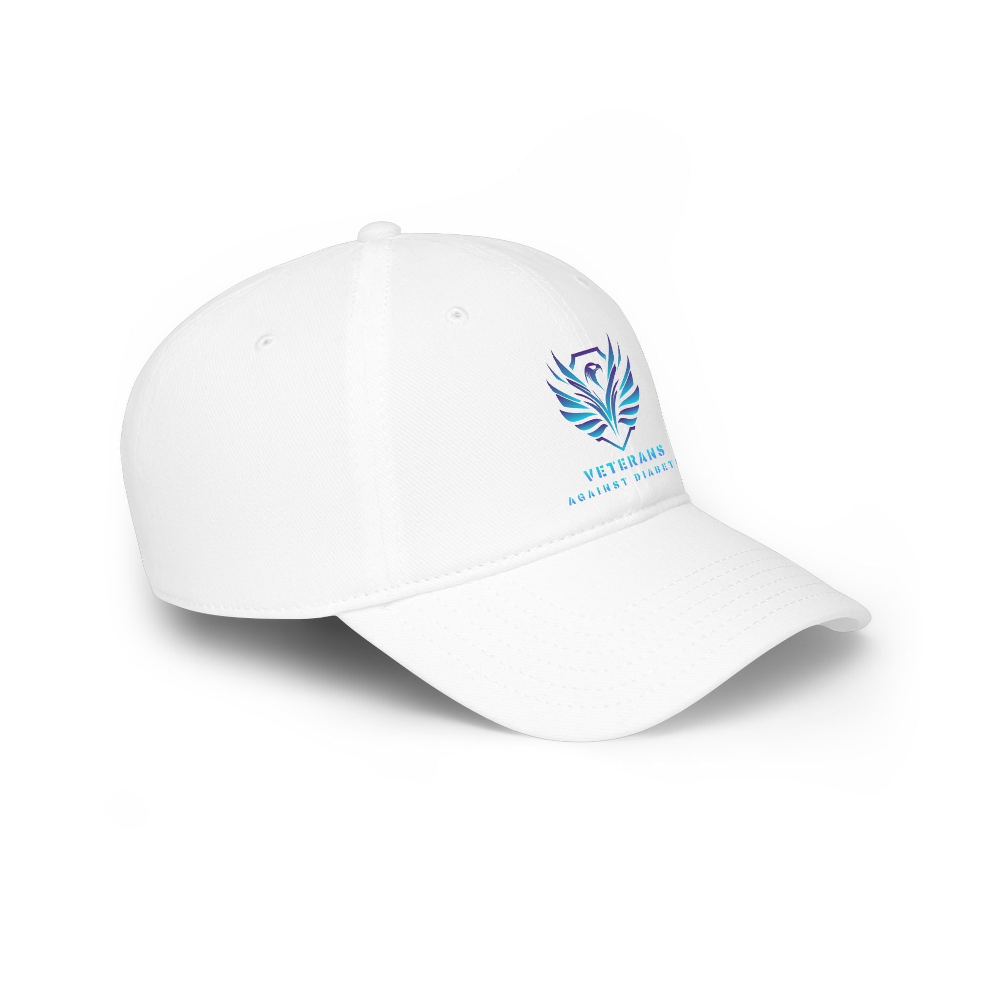 Veterans Against Diabetes Low Profile Baseball Cap – Blue Phoenix Logo
