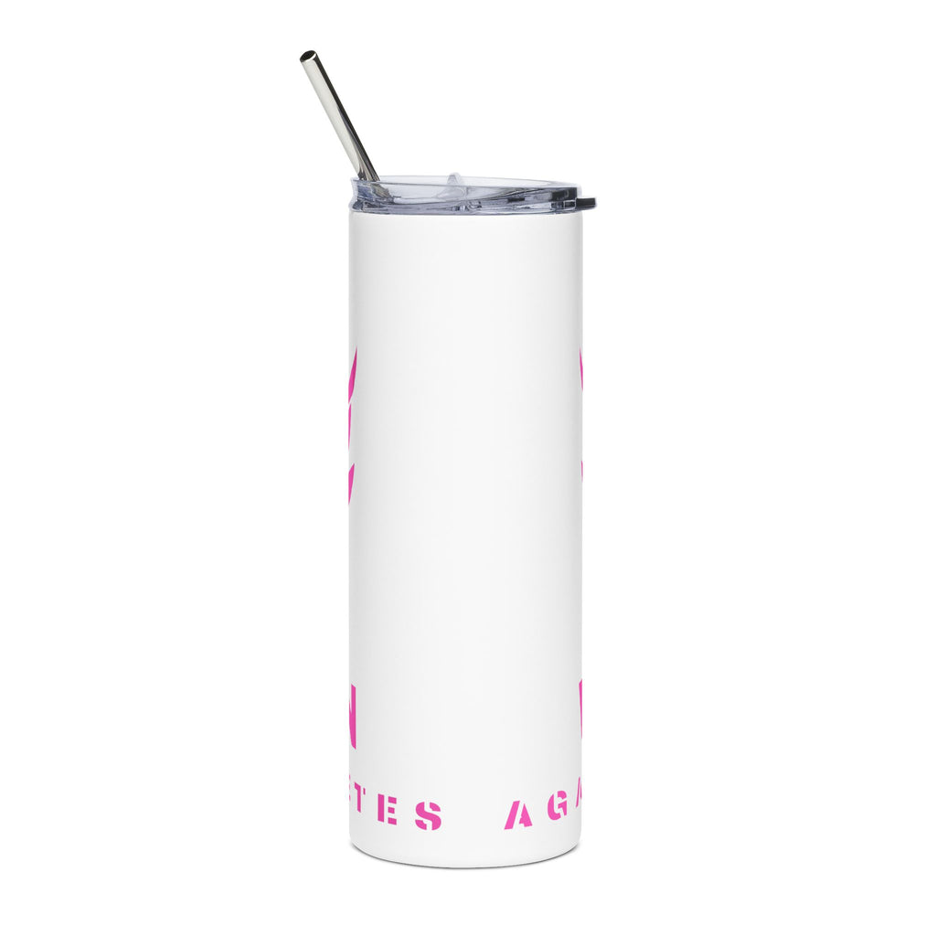 Pink Phoenix Stainless Steel Tumbler 20oz — Women Against Dia Tribute