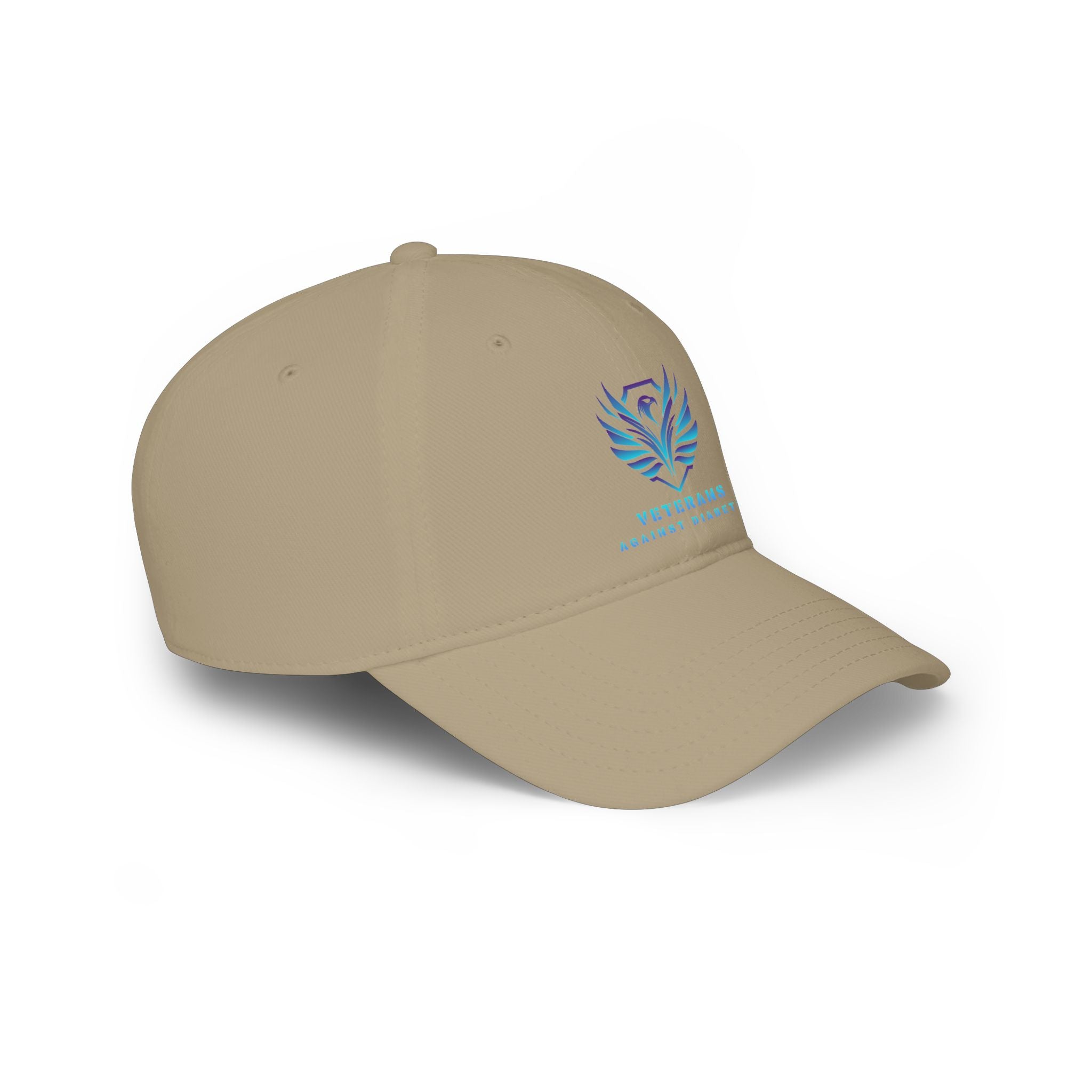 Veterans Against Diabetes Low Profile Baseball Cap – Blue Phoenix Logo