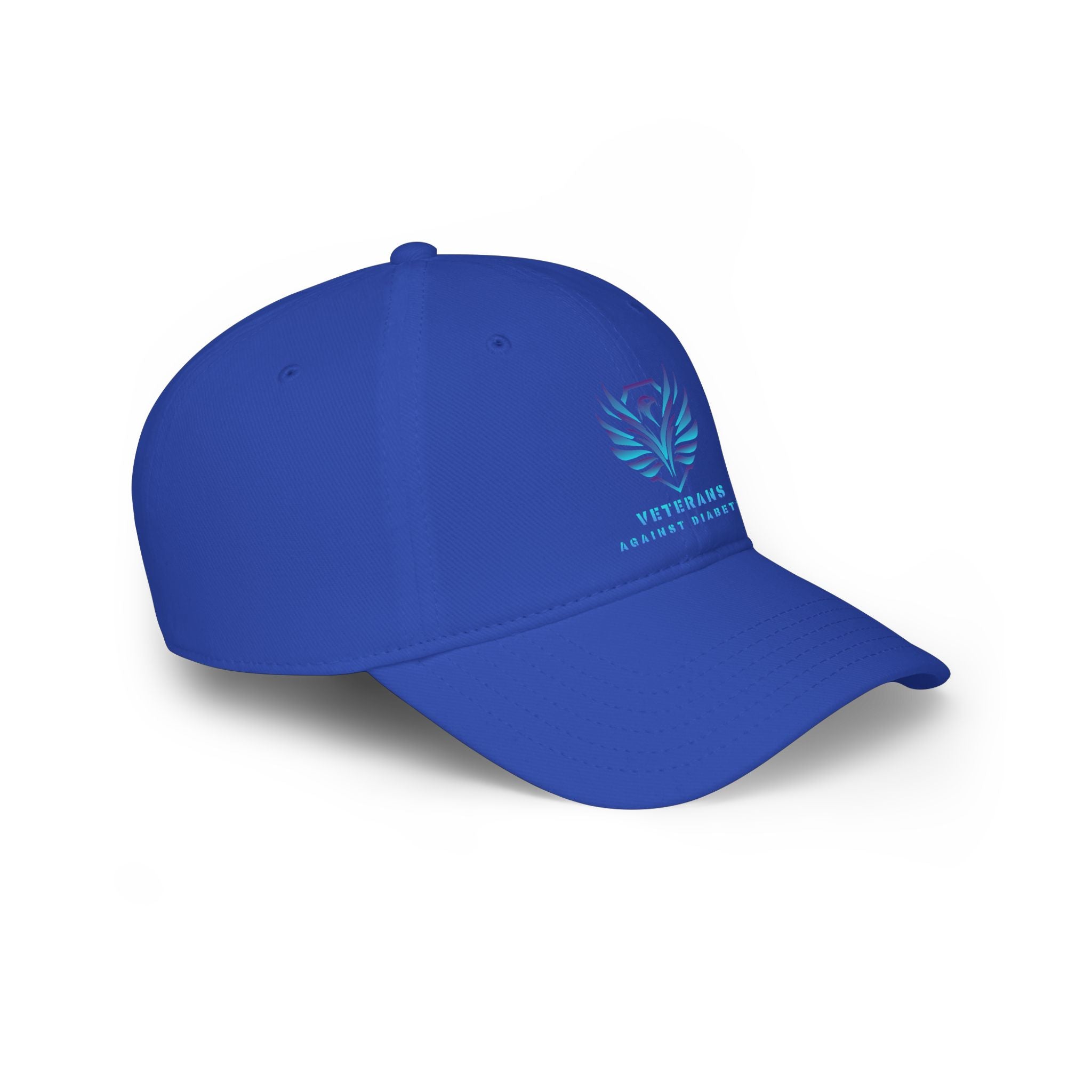 Veterans Against Diabetes Low Profile Baseball Cap – Blue Phoenix Logo
