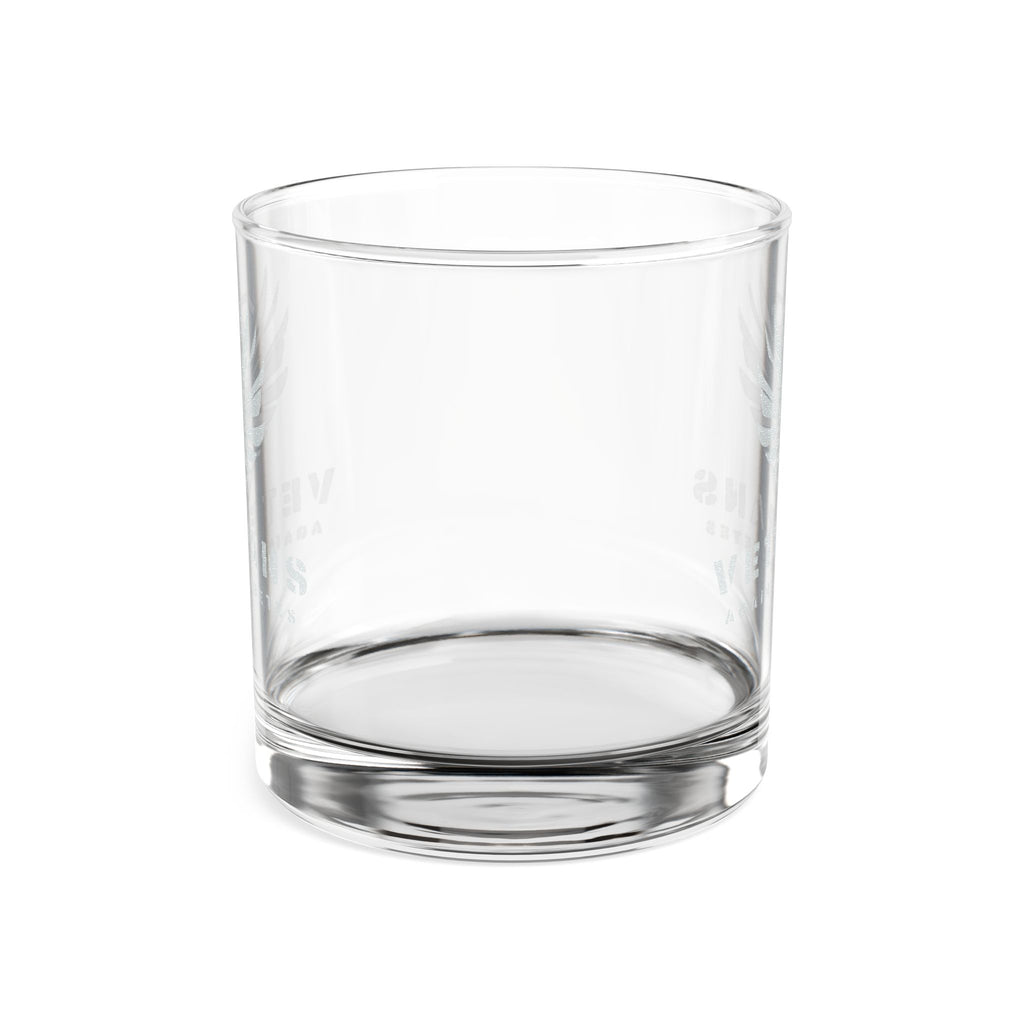 Veterans Engraved Whiskey Glass 10.5oz — Military Tribute Rocks Glass