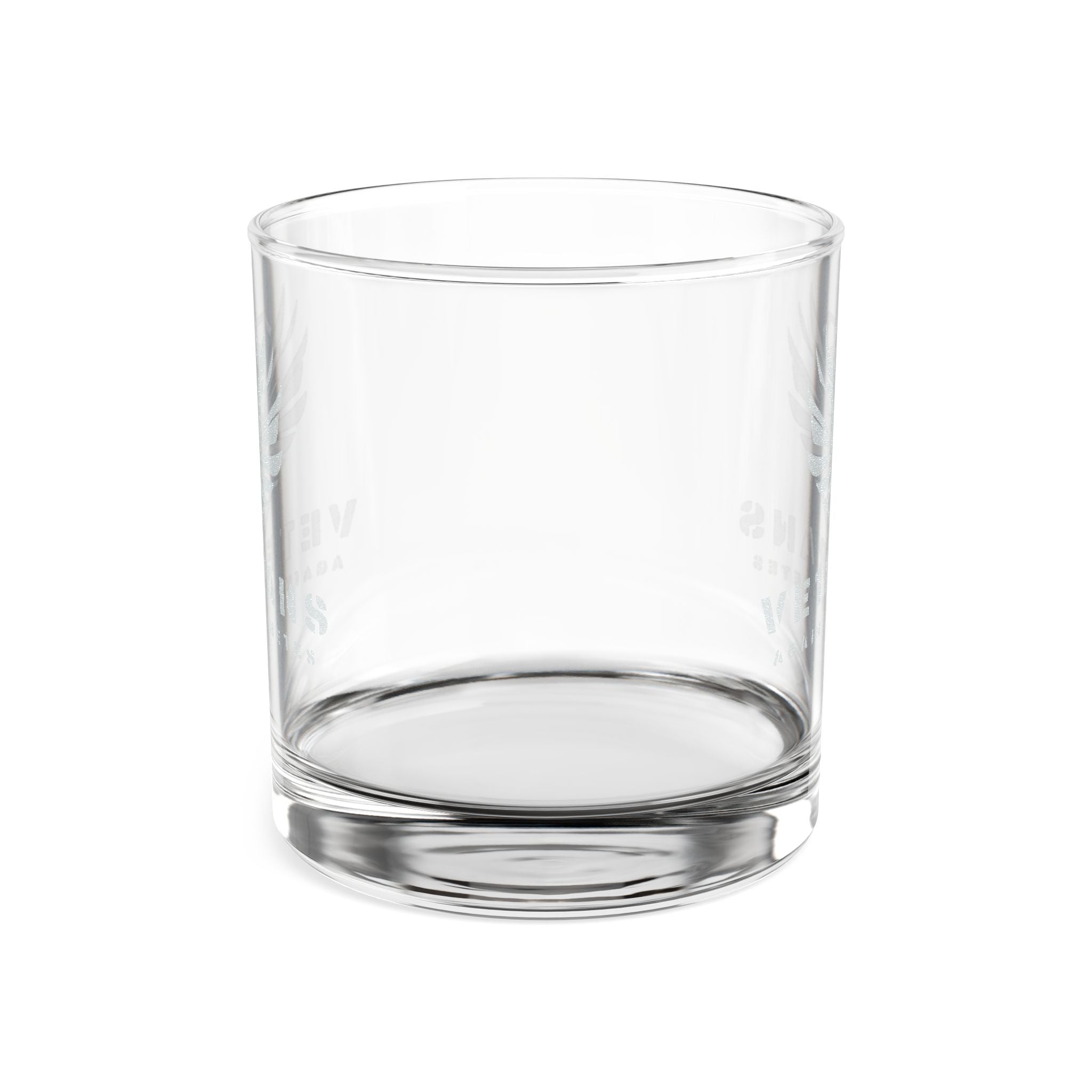 Veterans Engraved Whiskey Glass 10.5oz — Military Tribute Rocks Glass