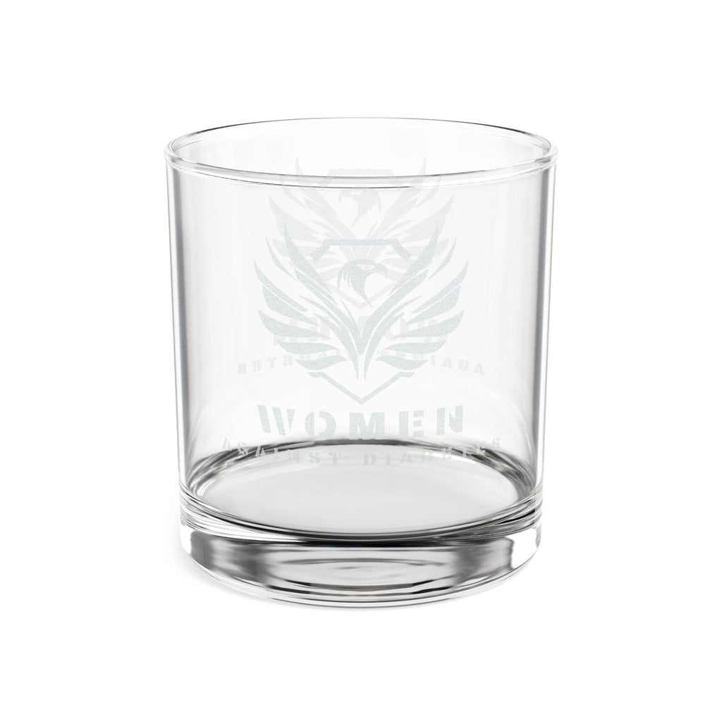 Engraved 10.5 oz Whiskey Glass — Personalized Rocks Glass with Subtle Phoenix Logo