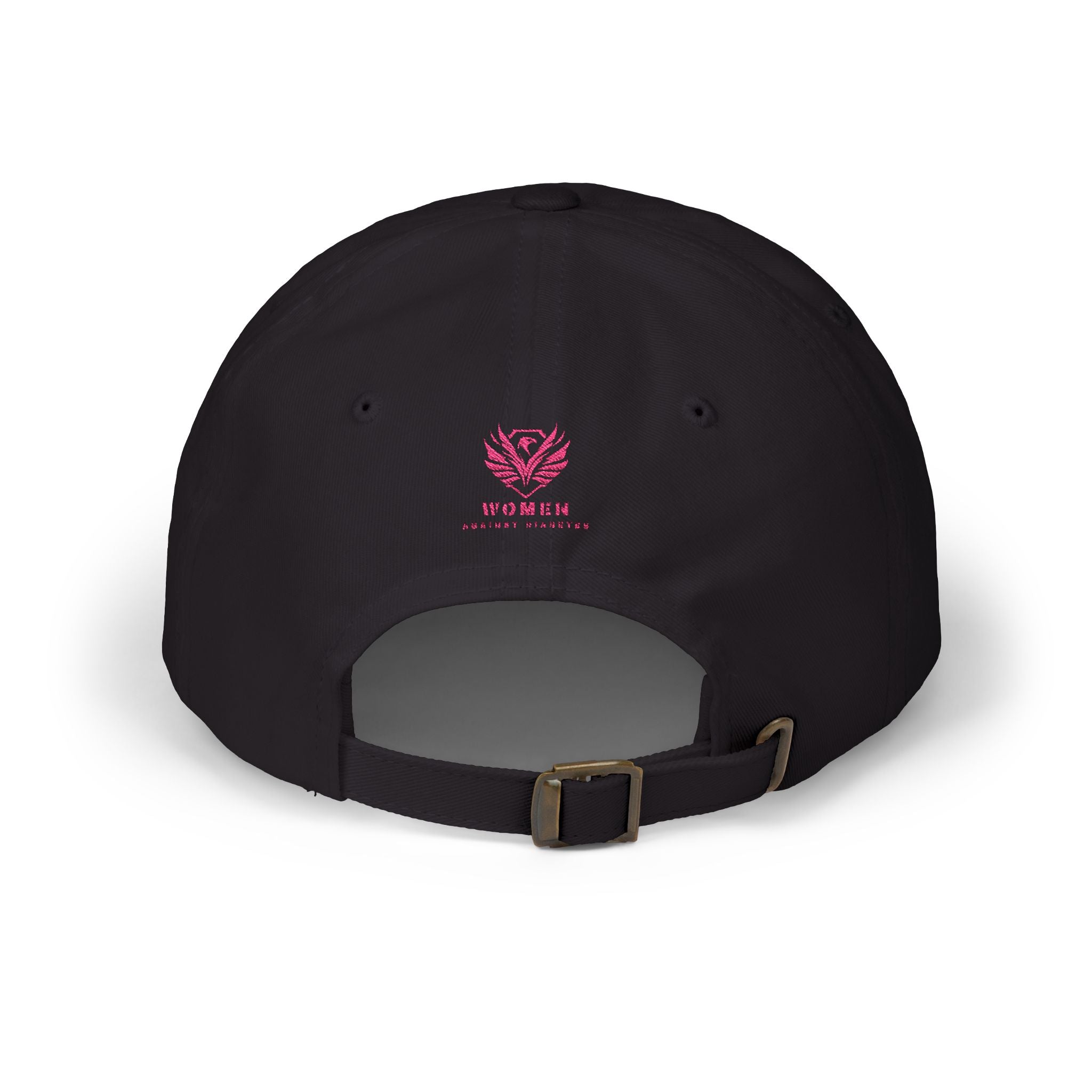 Women Against Diabetes Dad Cap — Pink Phoenix Embroidered Baseball Hat
