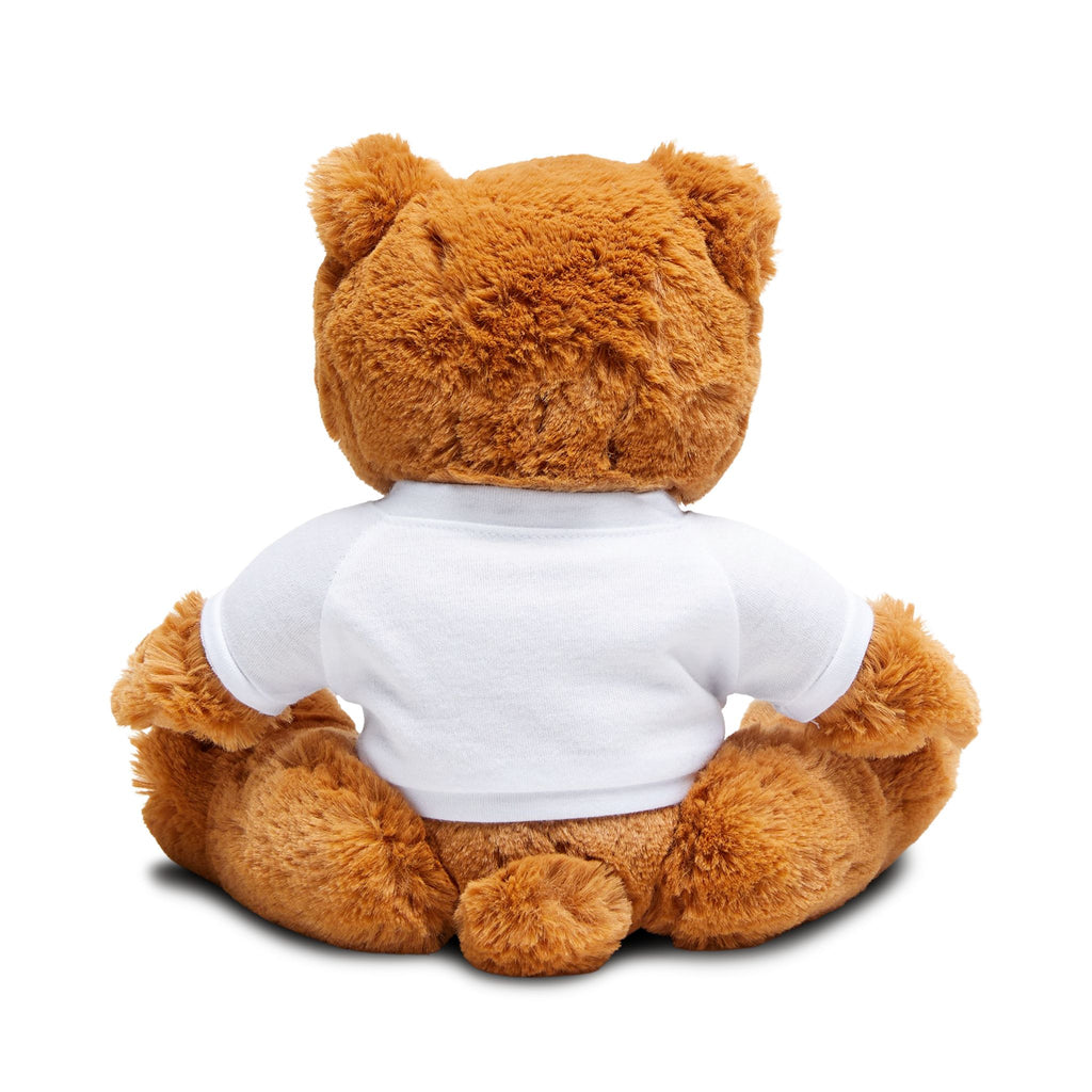 Plush Teddy Bear with Tee — 'Women' Pink Logo Gift Plush