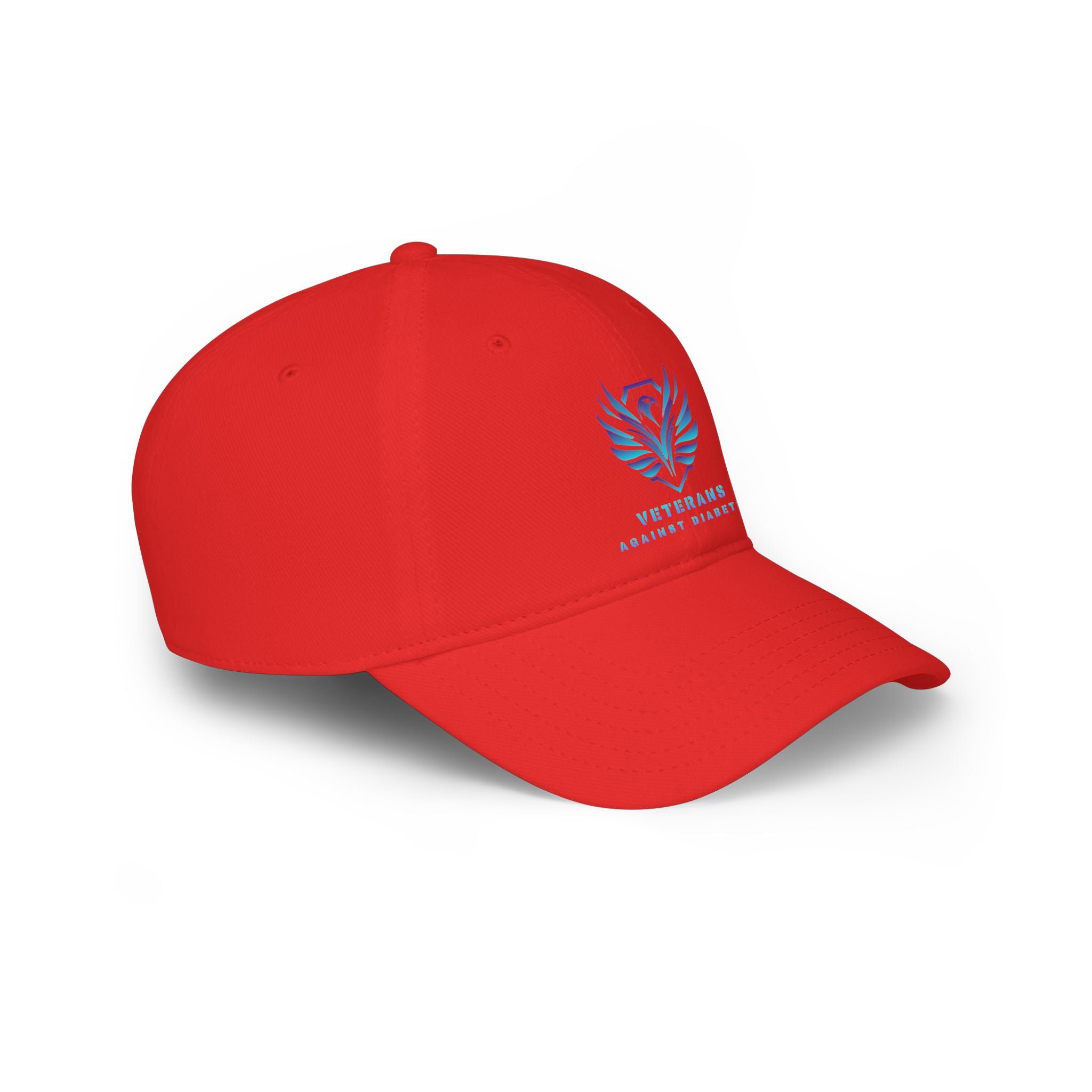 Veterans Against Diabetes Low Profile Baseball Cap – Blue Phoenix Logo
