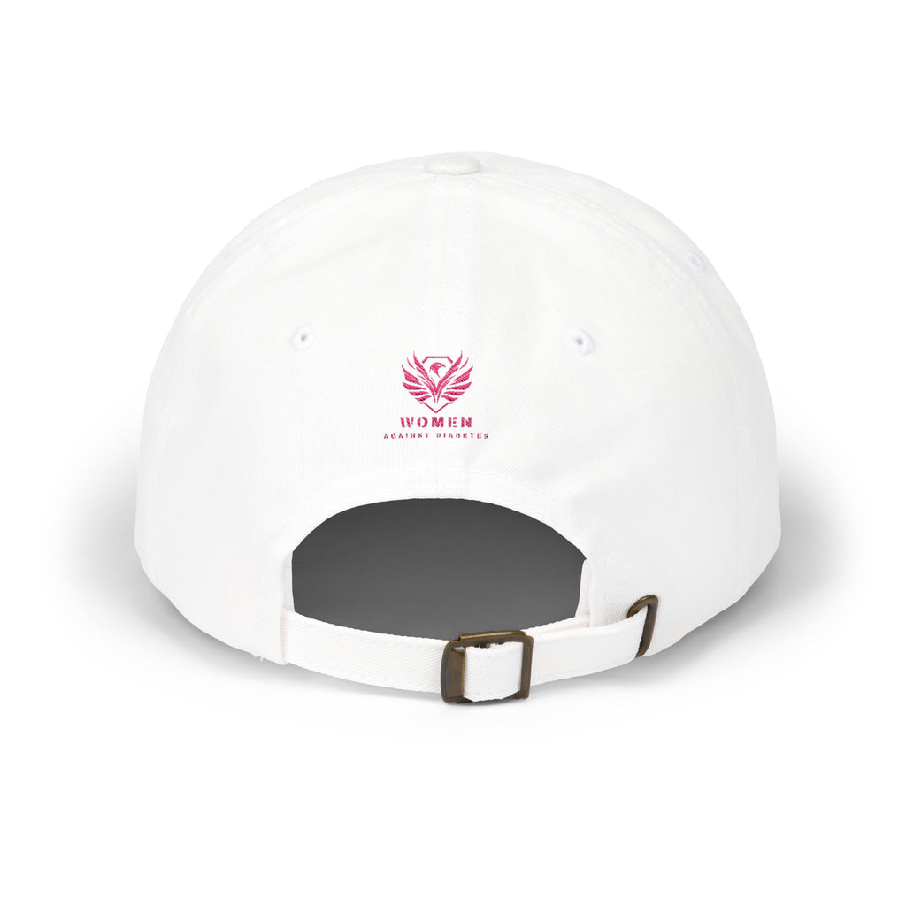 Women Against Diabetes Dad Cap — Pink Phoenix Embroidered Baseball Hat