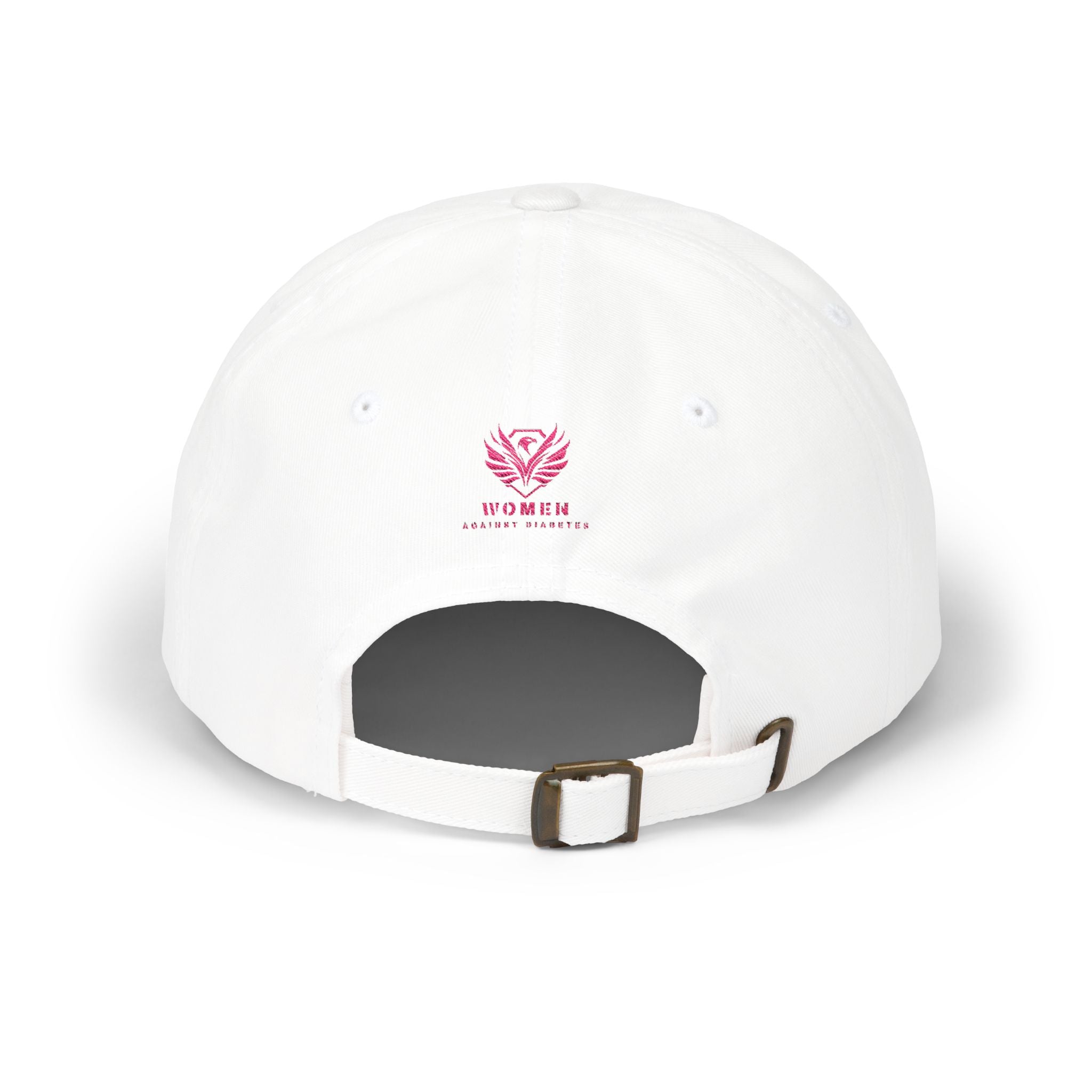 Women Against Diabetes Dad Cap — Pink Phoenix Embroidered Baseball Hat