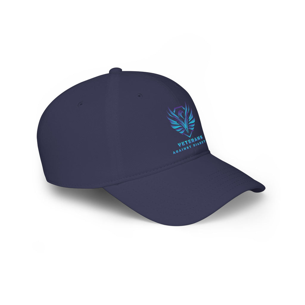 Veterans Against Diabetes Low Profile Baseball Cap – Blue Phoenix Logo