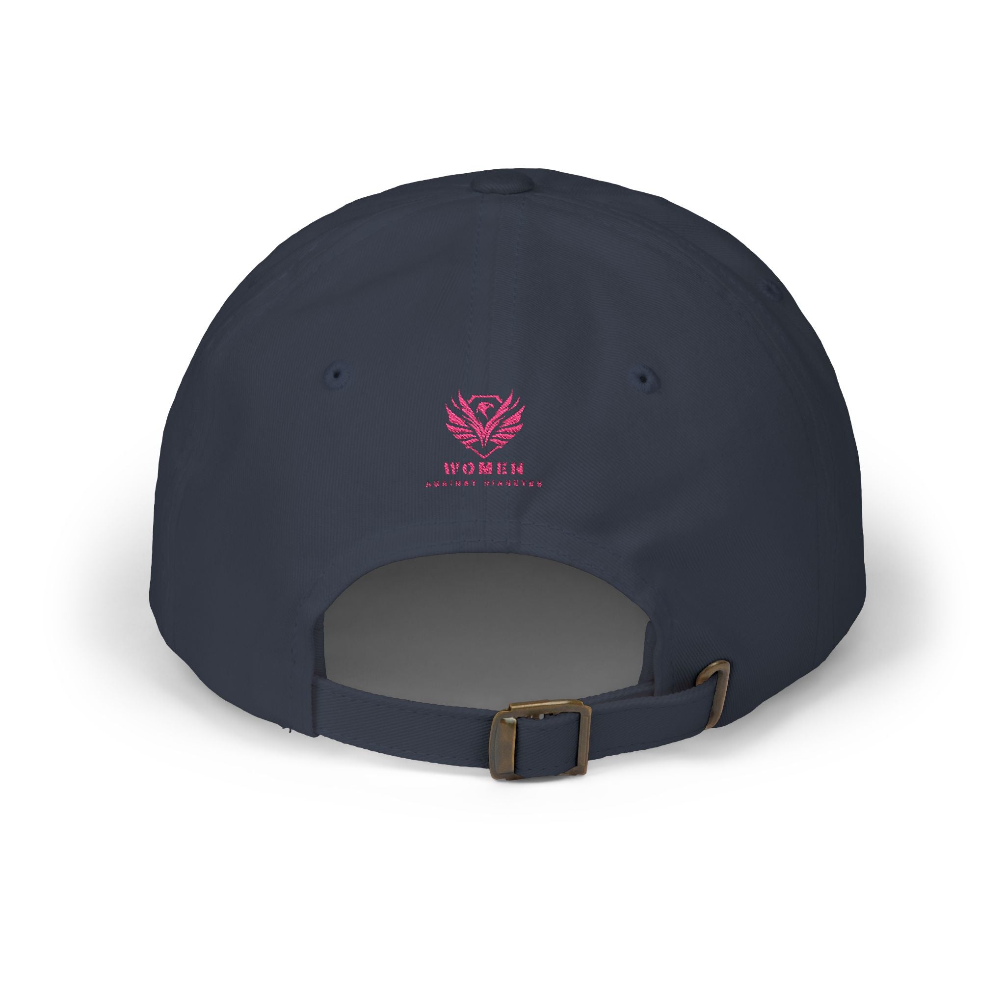 Women Against Diabetes Dad Cap — Pink Phoenix Embroidered Baseball Hat